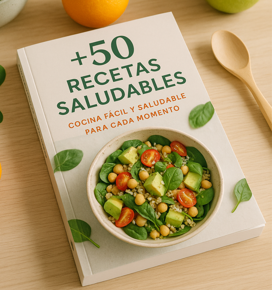 +50 Recetas Saludables - Cocina Fácil y Saludable para cada Momento