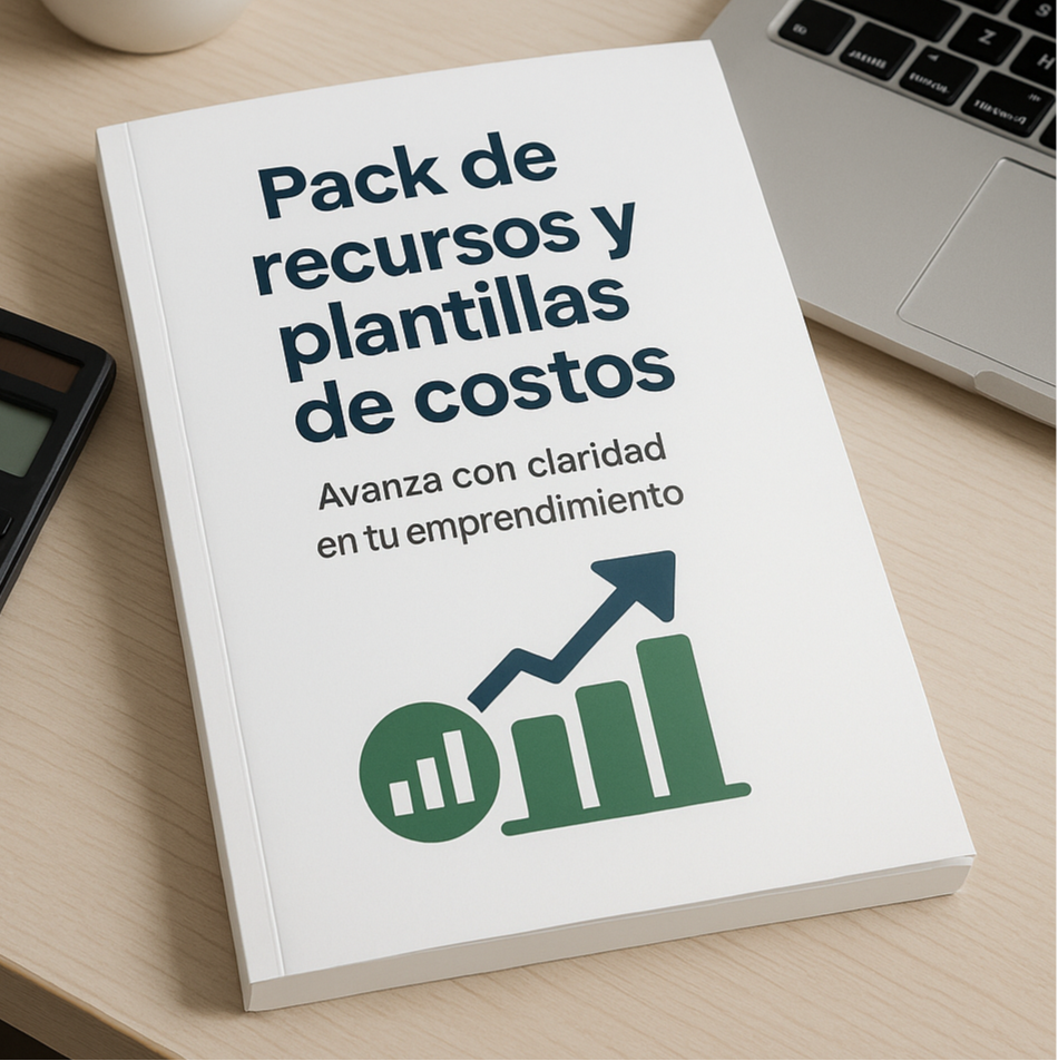 Pack de recursos y plantillas de costos - Avanza con Claridad